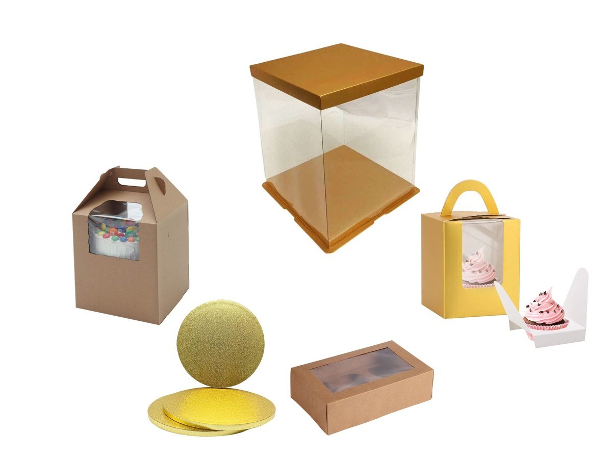 Cake boxes, cupcake boxes and cake drums from Ivy's Kitchen