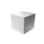 Tall White Cake Box with Lid 1kg – 10 x 10 x 10"