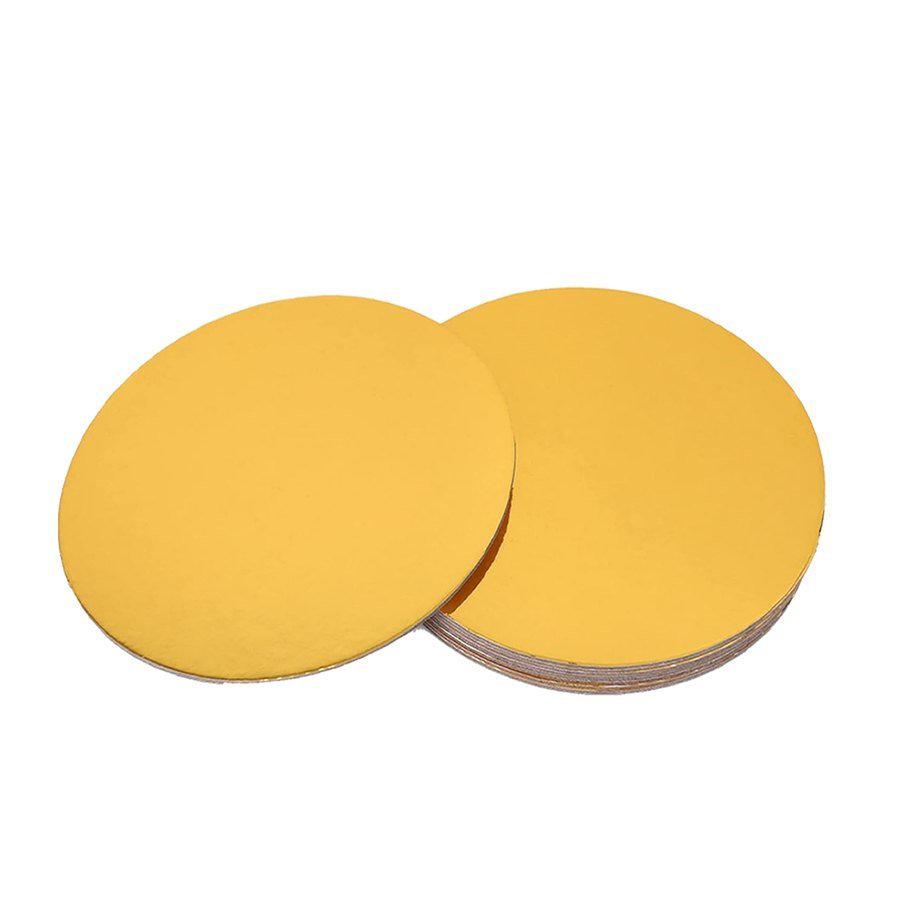 Round Gold Cake Board 10" (1kg)