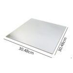 Square Silver Cake Board 12"