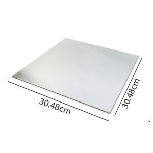 Square Silver Cake Board 12"