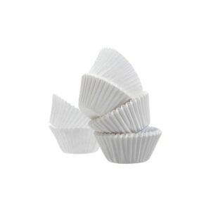 White Cupcake Cases 110mm