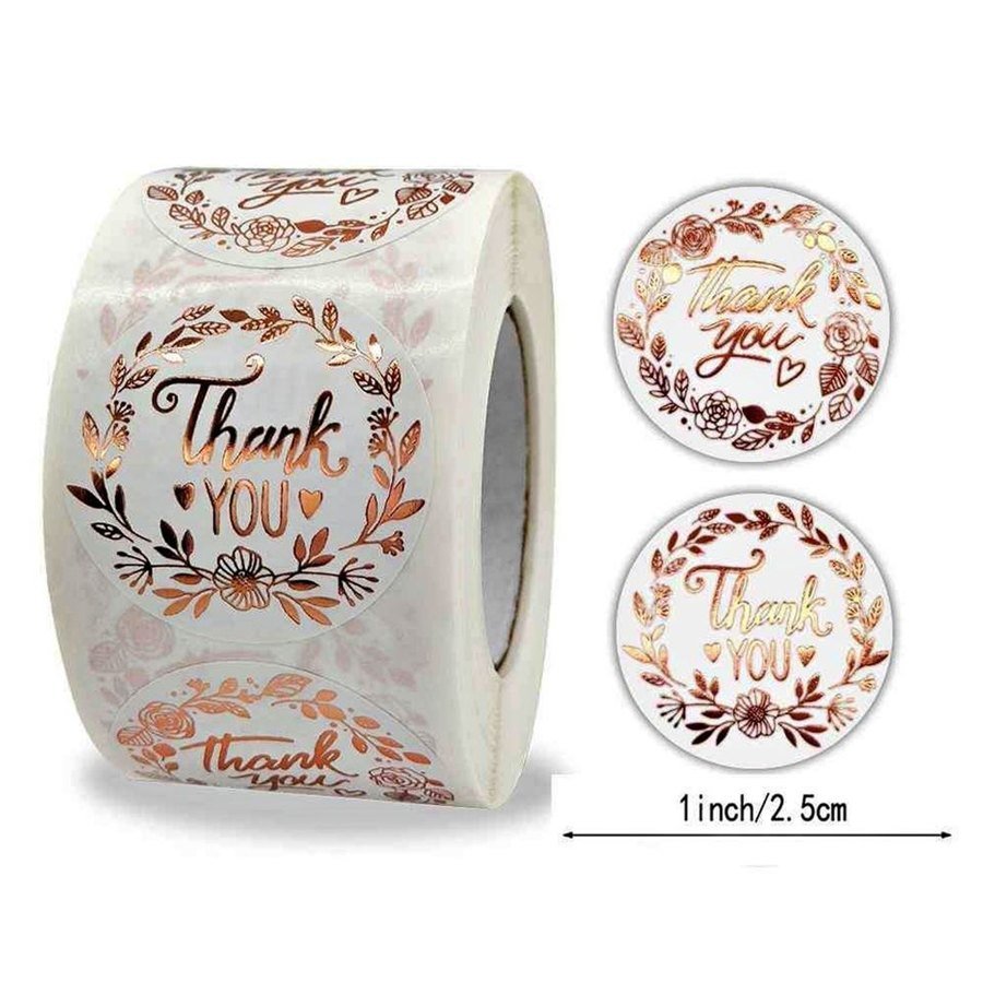 "Thank You" Sticker Roll