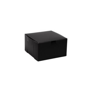 Black Cake Box ½kg – 8 x 8 x 4"