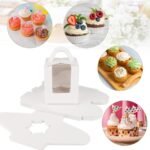 White Single Cupcake Box