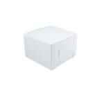 White Bento Cake Box – 6 x 6 x 4"